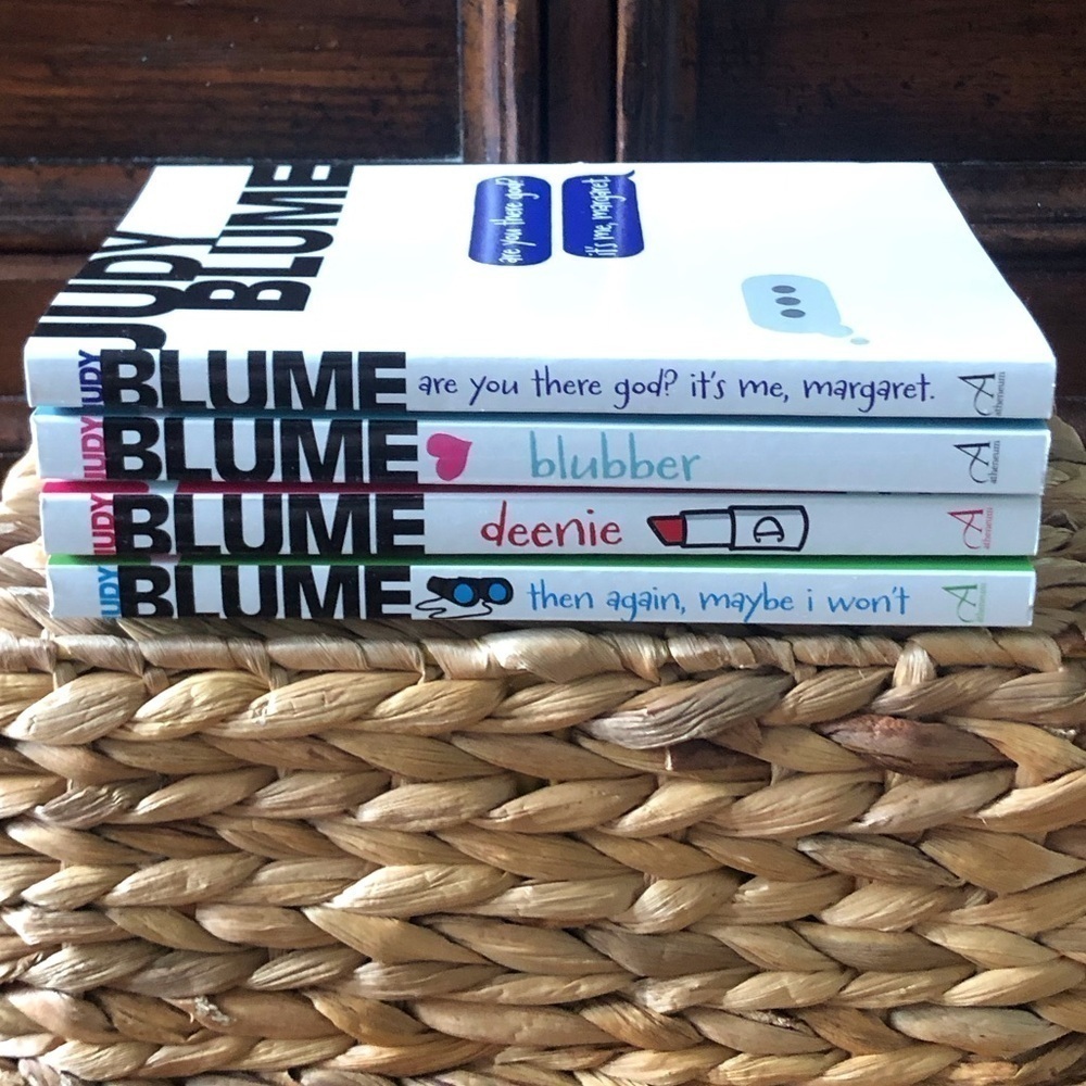 Judy Blume set of 4 novels paperback